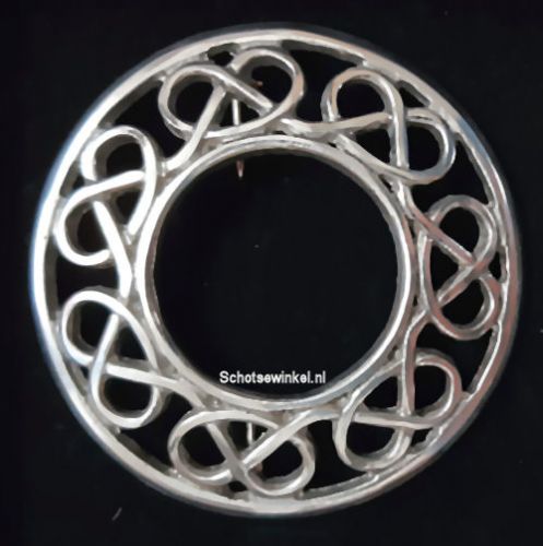 Broach, Knot, 6 cm